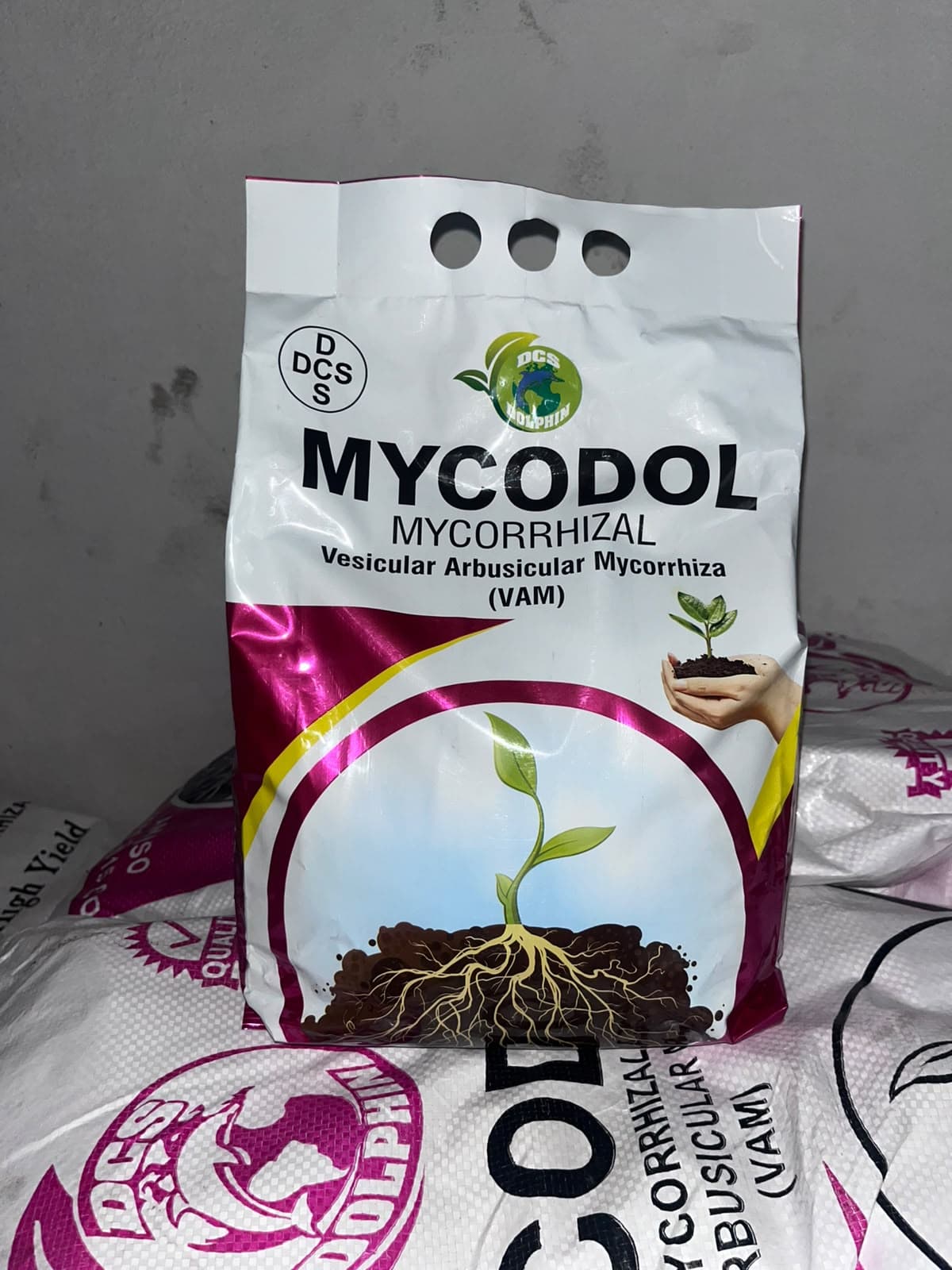 Front of MYCODOL 4 kg pack